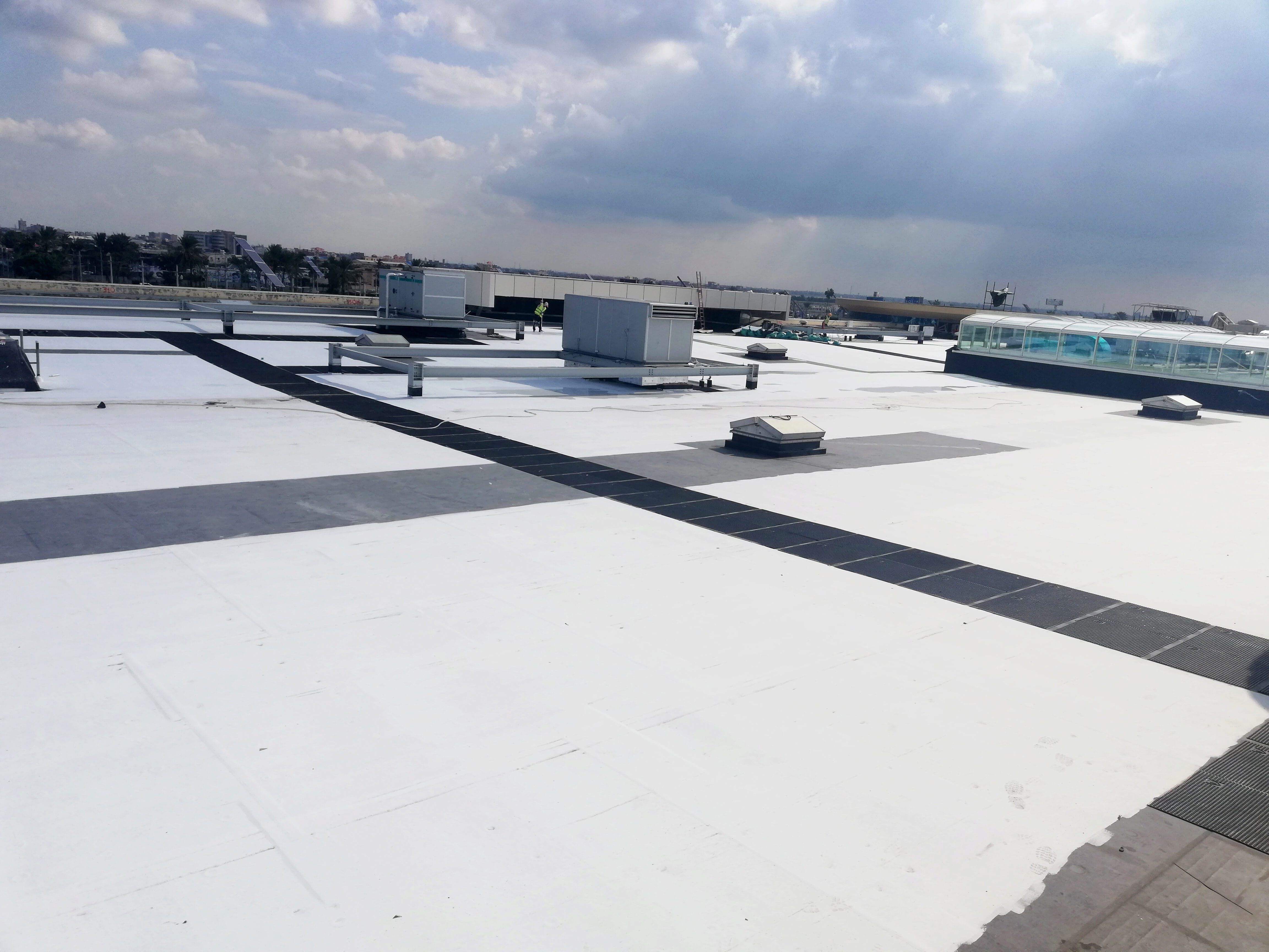 Elevate Roofing RubberGard EPDM Carrefour in Egypt